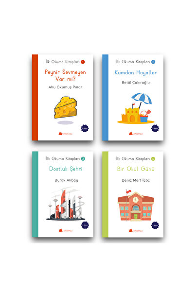 Kumdan Kale Yayınları İlk Okuma Kitapları 8 Kitaplık Set