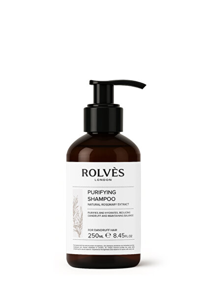 ROLVES Şampuan Biberiye Özlü – Kepek Karşıtı, Arındırıcı ve Ferahlatıcı Bakım...