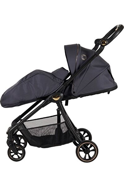 Prego Unisex Toronto Plus Çift Yönlü Katlanabilen Travel Bebek Arabası Gri 2232