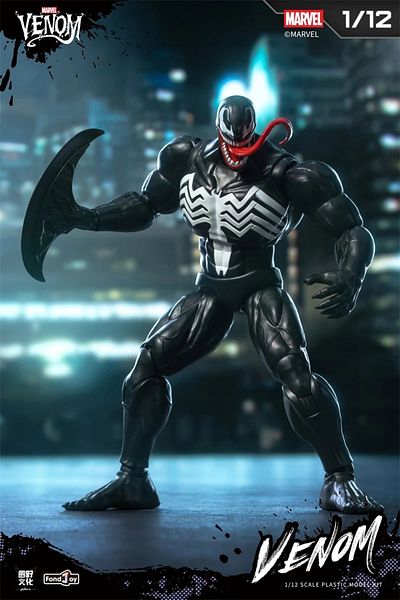 Shem Spider-Man Venom 15.5cm 1/12 Stark Suit Classic Assembled Action Figure Collection Model Assembling