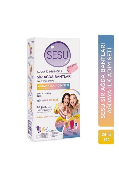 Sesu Sir Wax Tapes First Step to Wax Set 24 Pieces