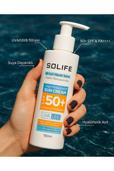 SOLIFE Aşkın Koruyucusu 50+ SPF Güneş Kremi