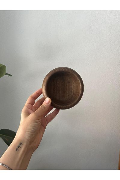 His Art Workshop Cherry Tree Natural Bowl / Cookie Bowl