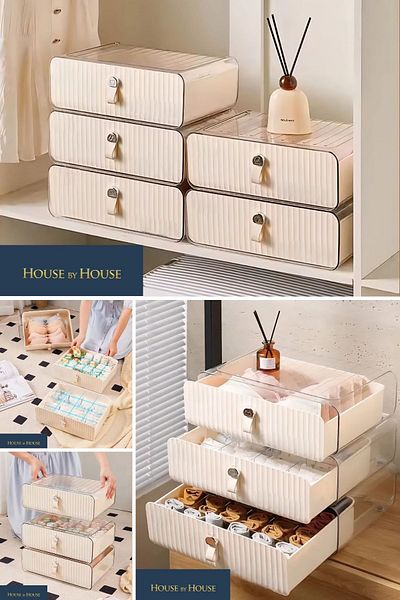 Piev Κάλτσες εσωρούχων πολλαπλών χρήσεων Baby Clothes Organizer Organizer 3 τεμαχίων