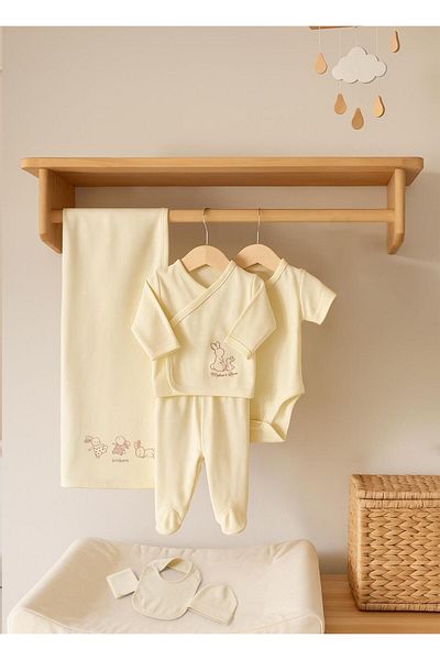 kitikate Organic New Basic 10-Piece Hospital Exit Natural Set