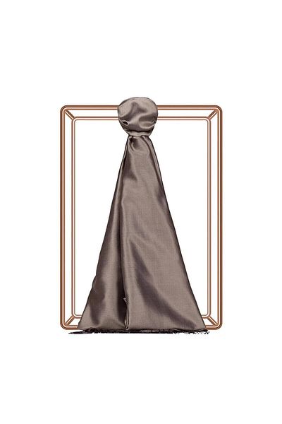 ipekevi Double Sided Silk Shawl - Smoke