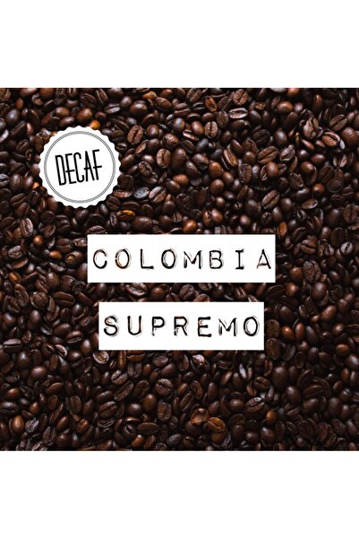 VESTRON Colombia Supremo Decaf (KAFEİNSİZ) Caffè Etna Yöresel Filtre Kahve Ek...