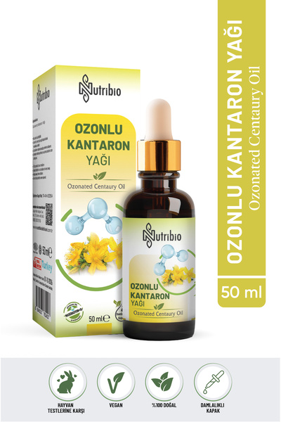 nutribio Ozonlu Kantaron Yağı %100 Saf 50 ml
