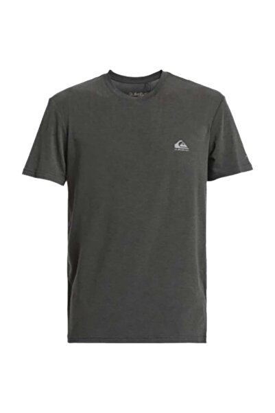 Quiksilver تي شيرت Coastal Run Ss Erkek Siyah Günlük Stil Eqykt04311-1278