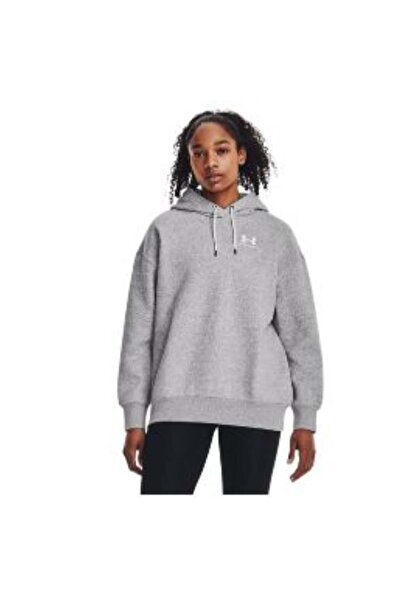 Under Armour UA Essential Fleece oversized dámský top s kapucí - 1379495 -012