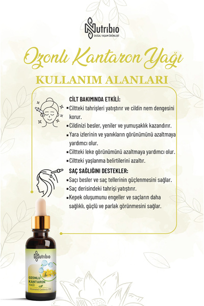 nutribio Ozonated St. John's Wort Oil 100% Pure 50 ml