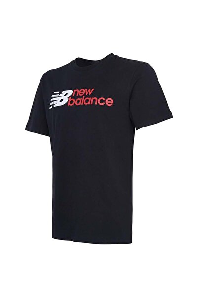 New Balance Nb Man Lifestyle T-shirt Mnt1354-bk Ανδρικό μαύρο μπλουζάκι