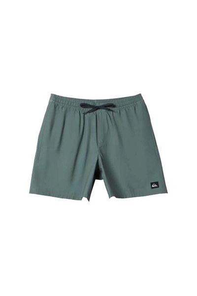 Quiksilver Surfsilk Solid Volley 16 Aqyjv03141-18563 Men's Green Shorts