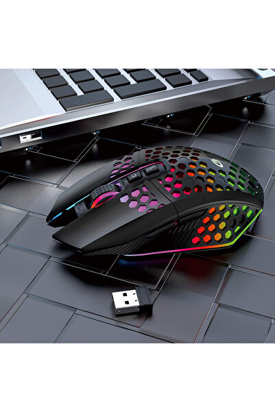 O.L by ODISSEY LIFE Professional Wireless Mouse For Home & Office, Rechargeable, RGB Lighting