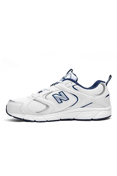 New Balance Ефективни унисекс бели маратонки Ml408wn