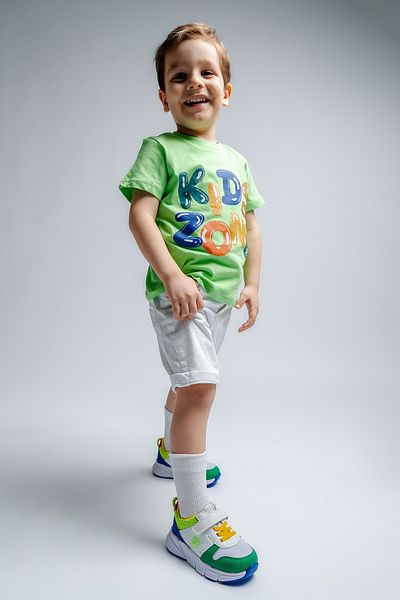 mnpc Boy's Green Sports Shoes