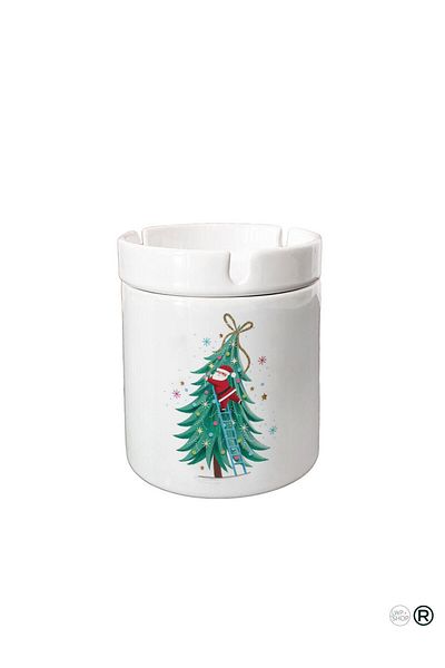 Purple Adv LWP Shop Christmas Tree Ashtray