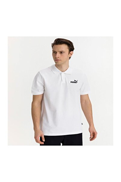 Puma Tricou alb Ess Pique Polo 586674-02