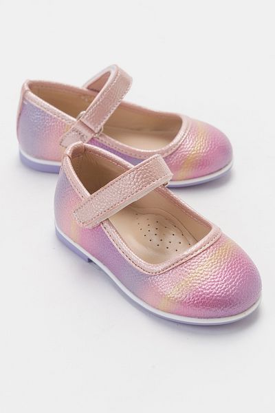mnpc Girl's Rainbow Orthopedic Supported Ballerinas