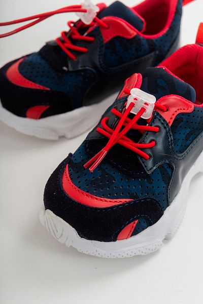 mnpc Boy's Navy Blue Orthopedic Supported Sports Shoes
