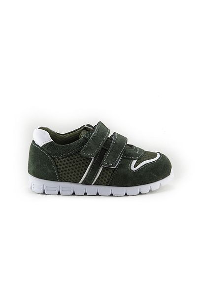 mnpc Unisex Children's Khaki Leather Orthopedic Support First Step Shoes