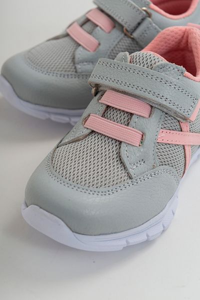 mnpc Pantofi sport pentru copii unisex din piele antracit cu suport ortopedic