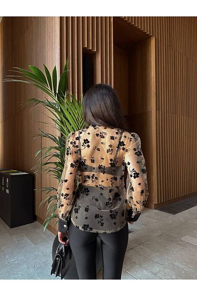 GAMZE ALPTEKİN Cămașă transparentă Moda Moda