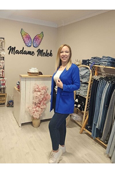 MADAME MELEK Double Duble Blazer Ceket