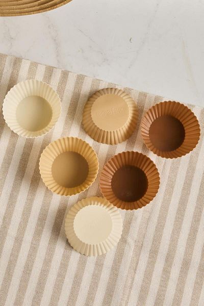 Perotti Chocky Silicone 6-Piece Mini Cake Mold