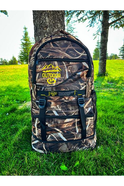 MOLDİVA Outdoor 70 Lt. Camping Mountaineer Hunter Travel Backpack Tactical Camping Bag