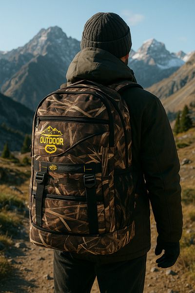 MOLDİVA Outdoor 70 Lt. Camping Mountaineer Hunter Travel Backpack Tactical Camping Bag