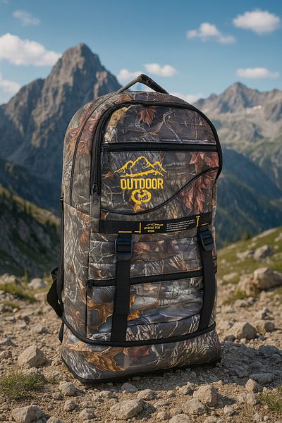 MOLDİVA Outdoor 70 Lt. Camping Mountaineer Hunter Travel Backpack Tactical Camping Bag