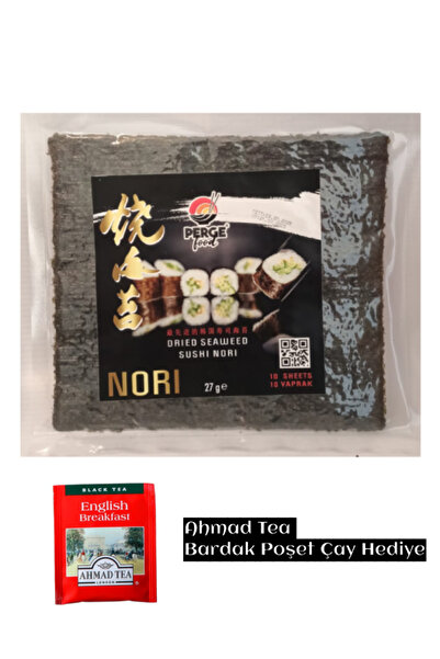 HOSAN Sushi Yaki Nori Yosunu 10 Yaprak