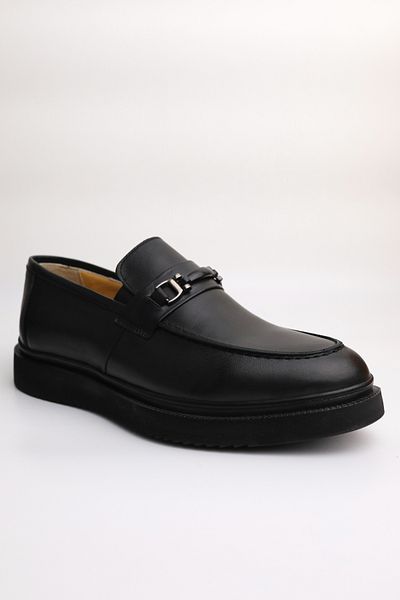 Greyybull Shoes Genuine Leather Black Men's Classic Shoes