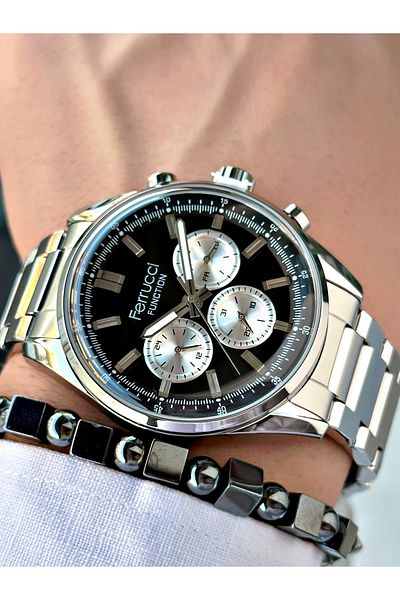 Ferrucci Funciton Function Multi Function Men's Wristwatch 3 Atm Waterproof