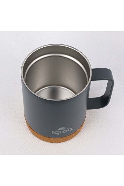 IGLOO Cork Mug 350ml Thermos Mug Cup Flask Smoked