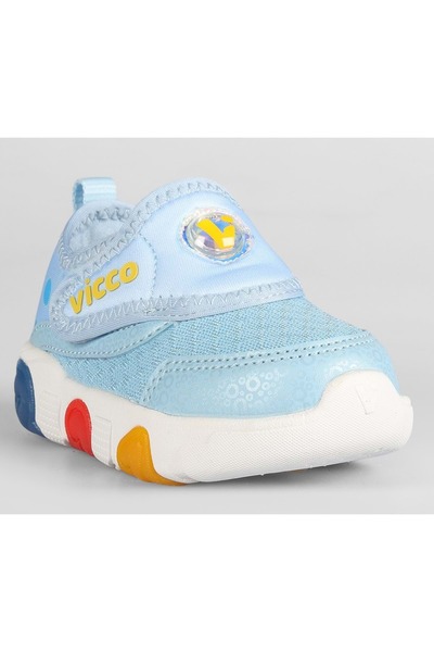 Vicco Sort Lighted Orthopedic Children's Sports Shoes Blue
