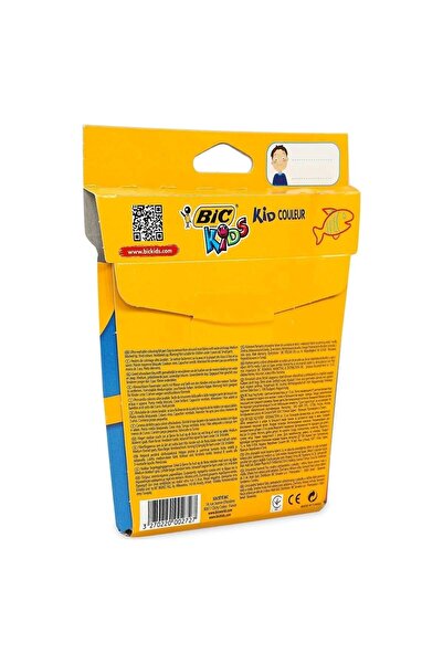 Bic Çocuk Kids Kid Couleur Keçeli Boya Kalemi 12 Renk