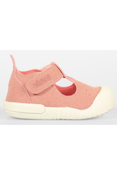 Vicco Unisex Size 19-21 Ultra Light First Step Shoes Powder