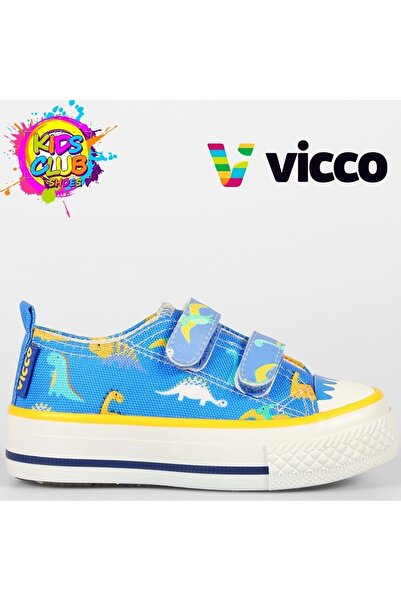 Vicco Done Konvers Ortopedik Çocuk Spor Ayakkabı MAVİ