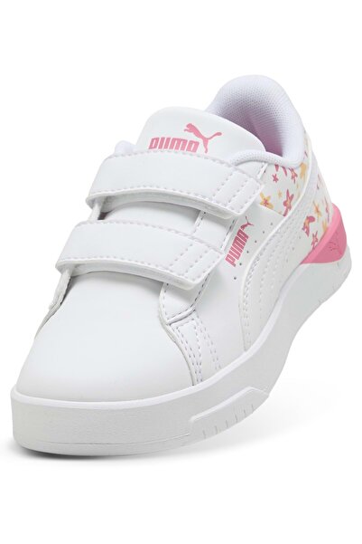 Puma Jada Funky Flowers V PS 400894-02 Çocuk Spor Ayakkabı BEYAZ