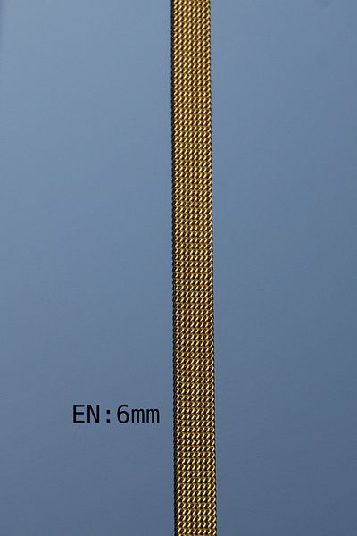 Rua Jewelry Steel Italian Wire Knitted Straw Necklace 6 mm Gold Color |   Non-Blackening, Unisex, 2 Years Warranty