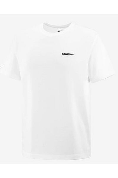 Salomon Ανδρικό T-Shirt LOGO Λευκό LC2526400