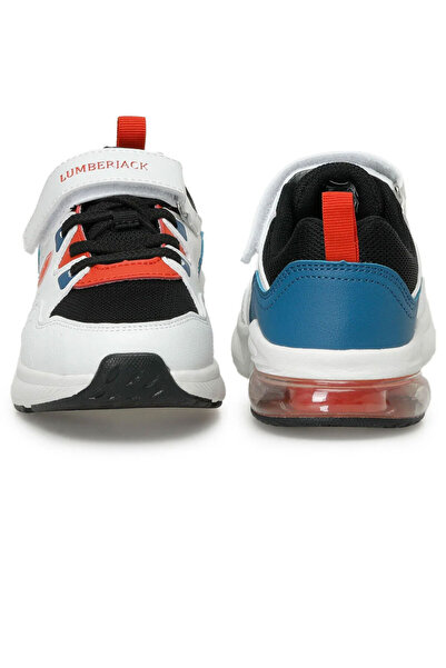 lumberjack LABTON 4FX bílé chlapecké tenisky