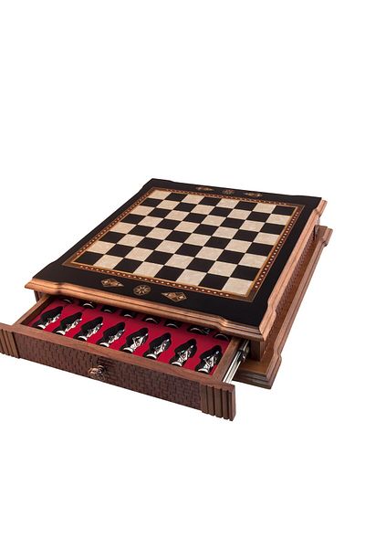 Helena Professional Wooden Chess Set 2621 BLK
