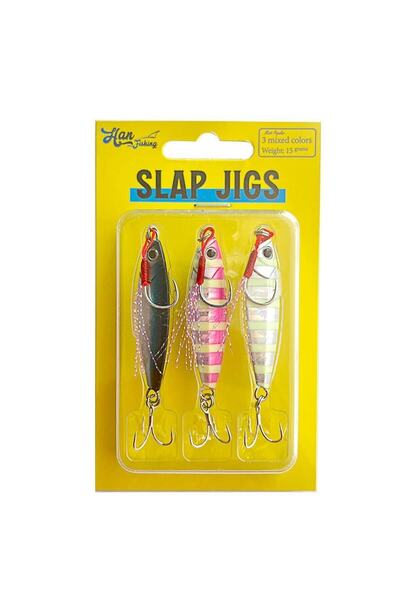 Hanfish Slap Jigs Mix 7gr Metal Jig Yem Classical Mix