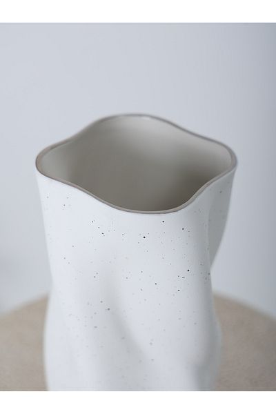 touche deco Nordic Snowfall Vase