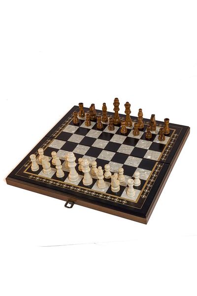 Helena Classic Wooden Chess Set 2673 BLK