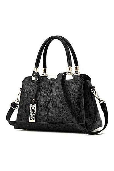 Generic Women's Pu Leather Satchel Handbag Crossbody Handbag Shoulder Bag,detachable Strap