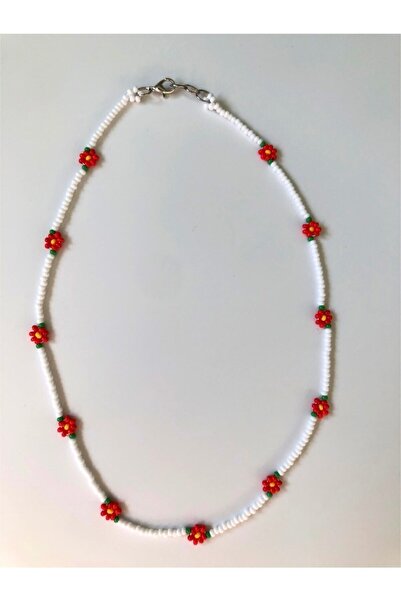 Handmade Minimal Papatya Kolye